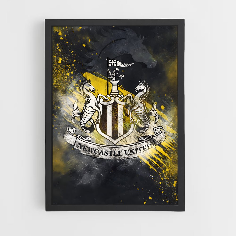 ap-newcastle united fc-6 cadre Noir