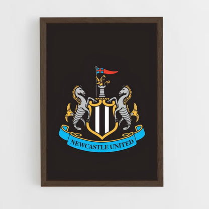 ap-newcastle united fc-9 cadre Bois foncé