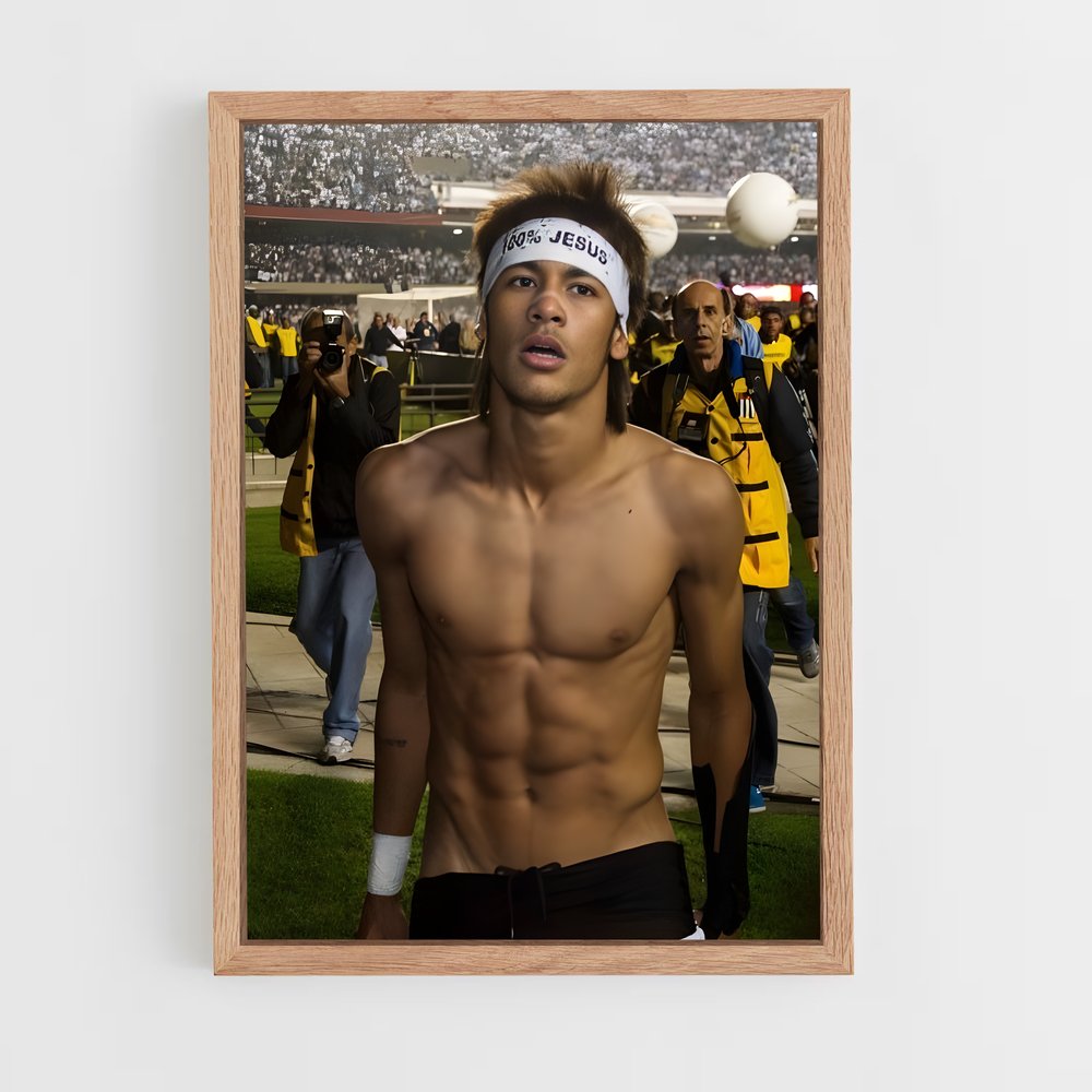 ap-neymar-5 cadre Bois clair