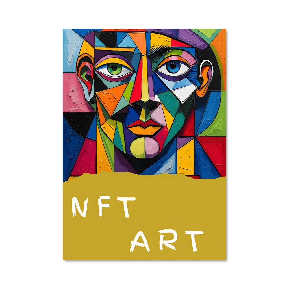 Poster Homme en Jaune