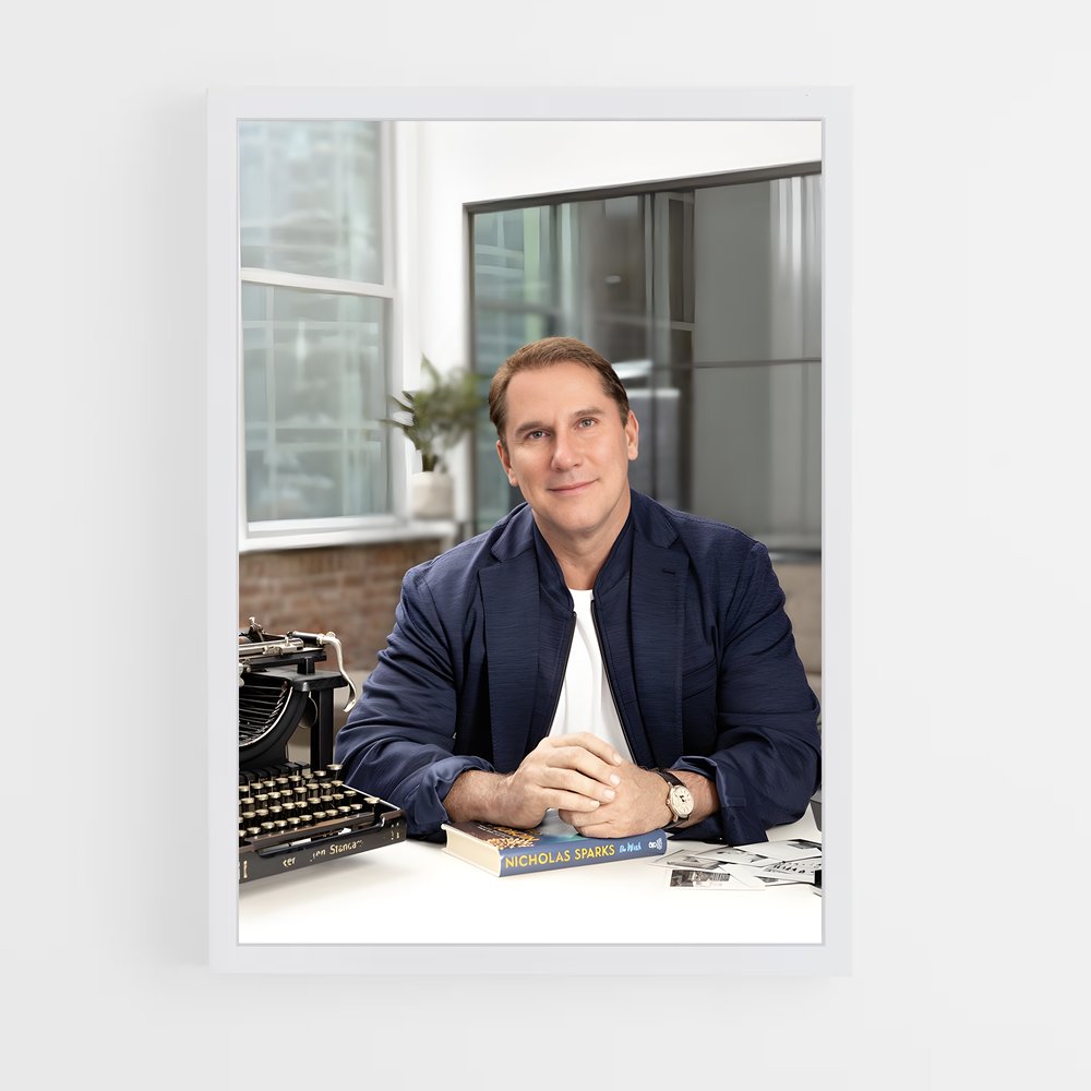 ap-nicholas sparks-3 cadre Blanc