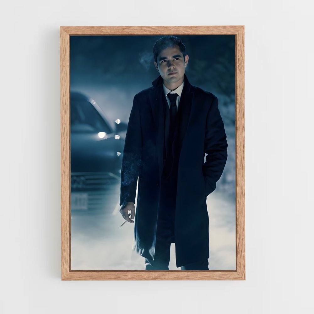 ap-nick blaine-1 cadre Bois clair