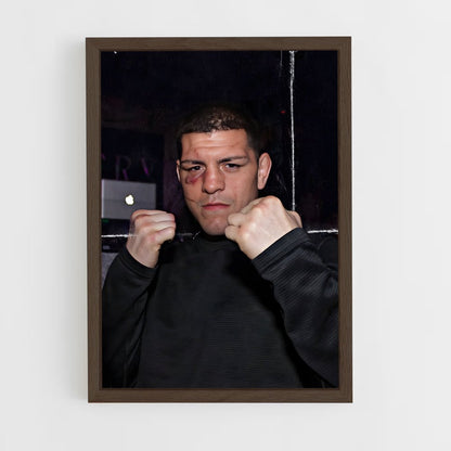 ap-nick diaz-3 cadre Bois foncé