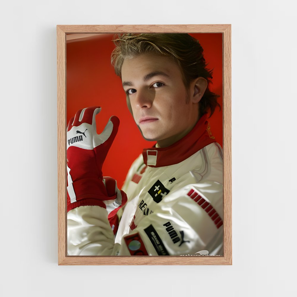 ap-nico rosberg-3 cadre Bois clair