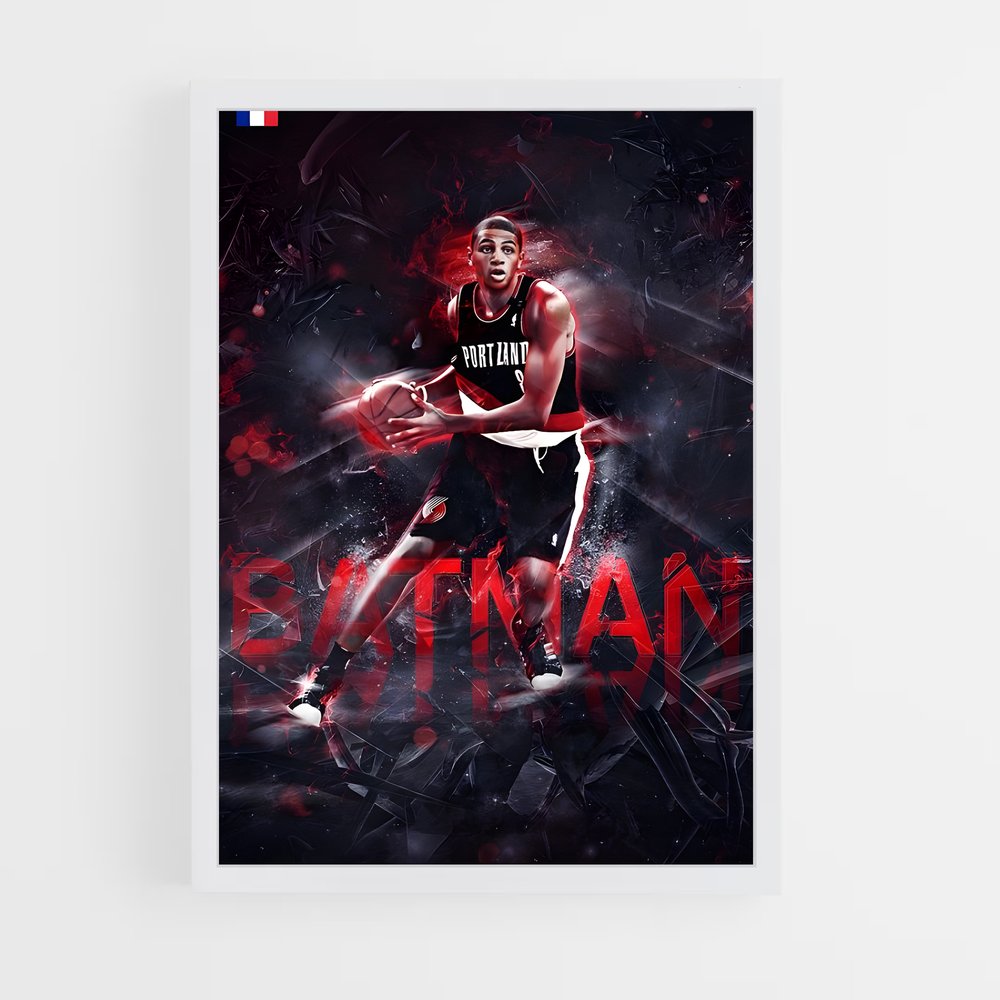 ap-nicolas batum-4 cadre Blanc