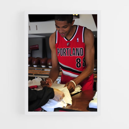 ap-nicolas batum-7 cadre Blanc