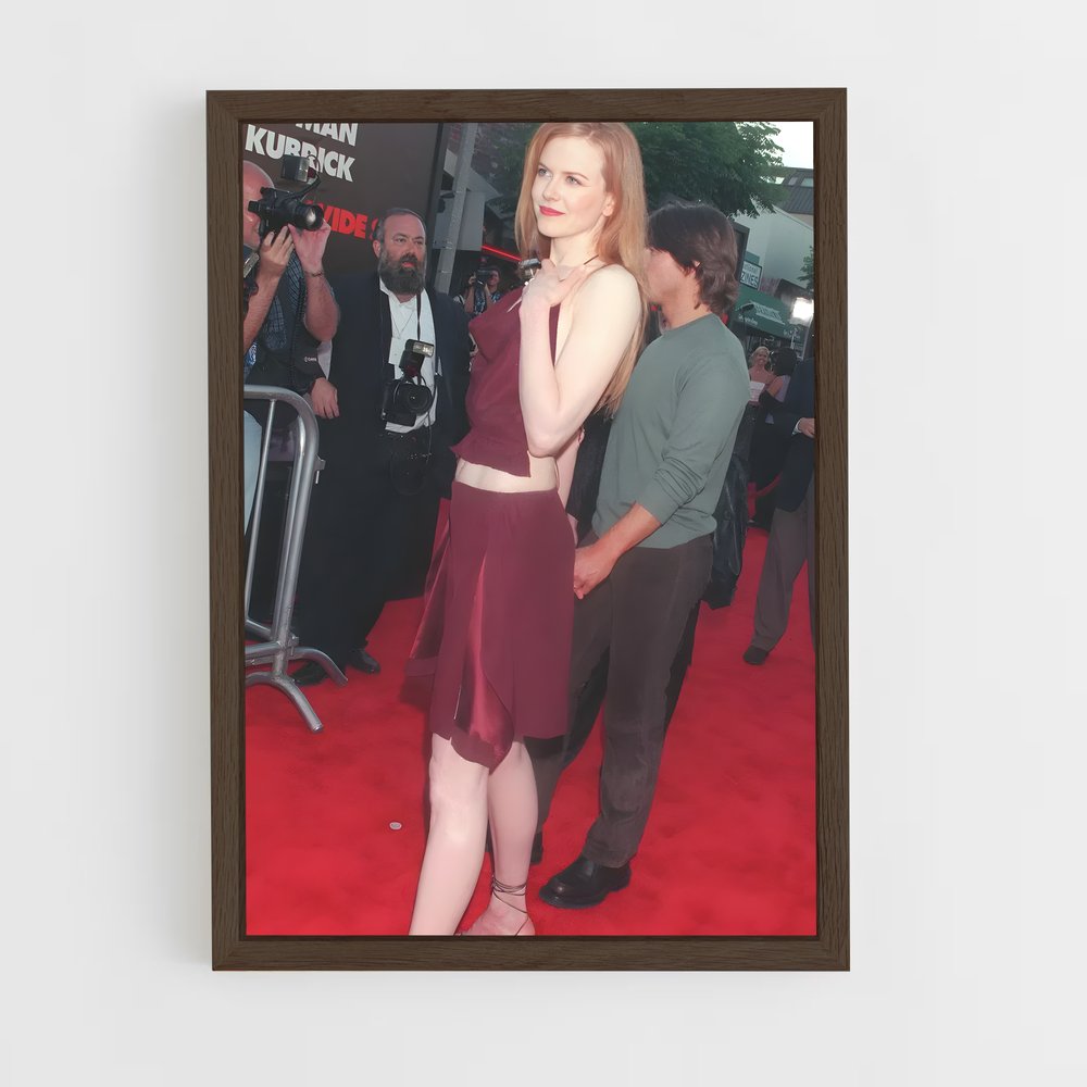 ap-nicole kidman-3 cadre Bois foncé