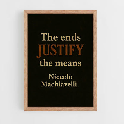 ap-nicolo machiavelli-6 cadre Bois clair