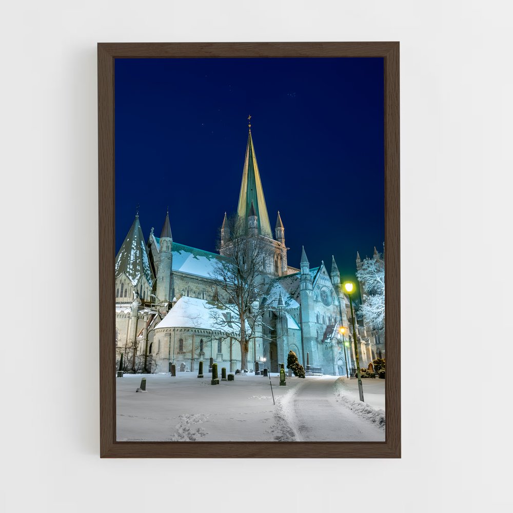 ap-nidaros cathedral-7 cadre Bois foncé