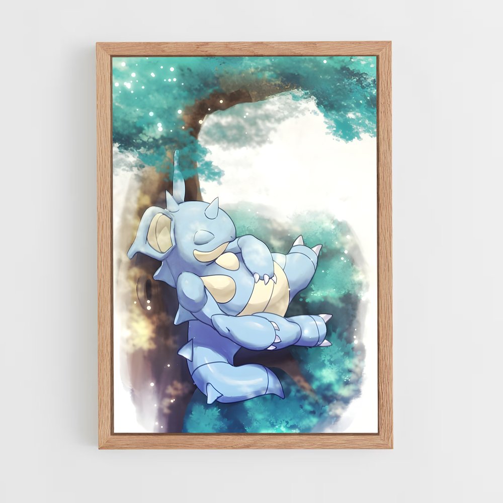ap-nidoqueen-1 cadre Bois clair