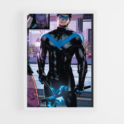 ap-nightwing-4 cadre Blanc