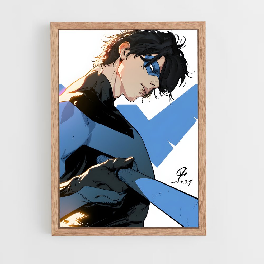ap-nightwing-5 cadre Bois clair