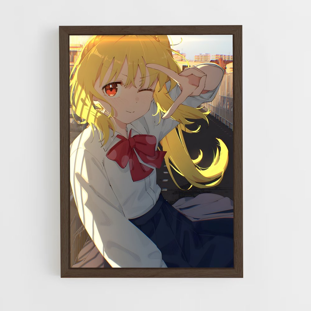 ap-nijika ijichi-5 cadre Bois foncé
