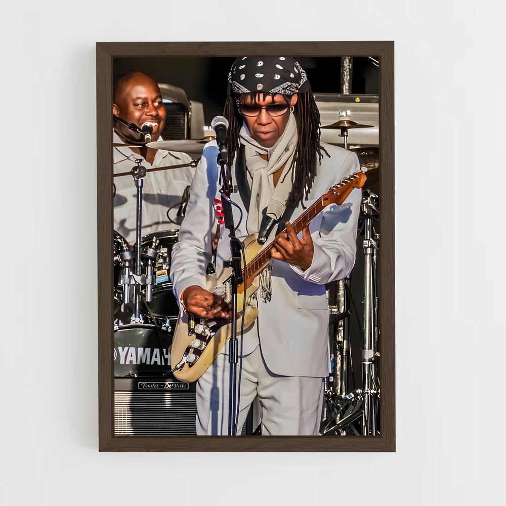 ap-nile rodgers-1 cadre Bois foncé