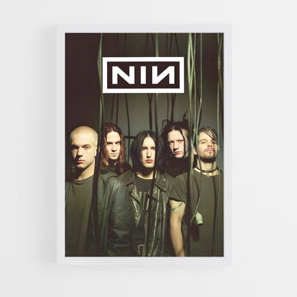 ap-nine inch nails-3 cadre Blanc