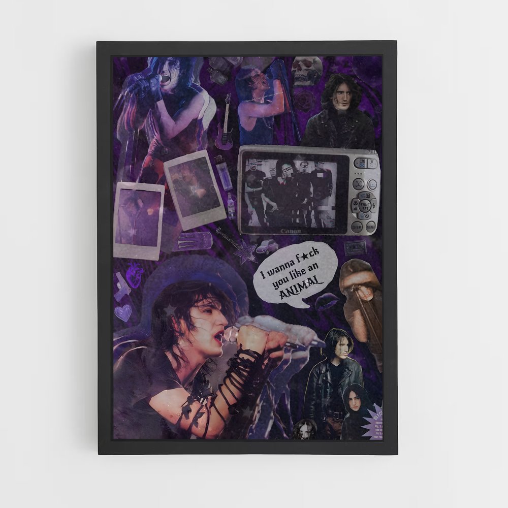 ap-nine inch nails-4 cadre Noir