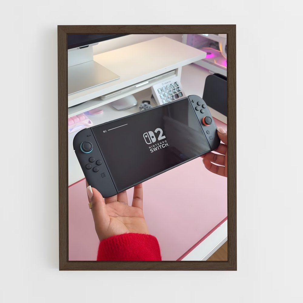 ap-nintendo-1 cadre Bois foncé