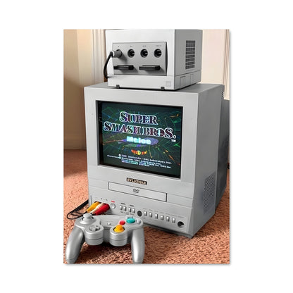 Poster Game Cube Controller