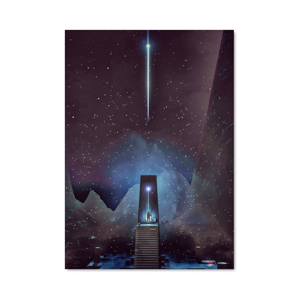 Poster Galaxie Lointaine