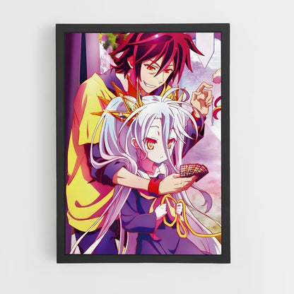 ap-no game no life-1 cadre Noir