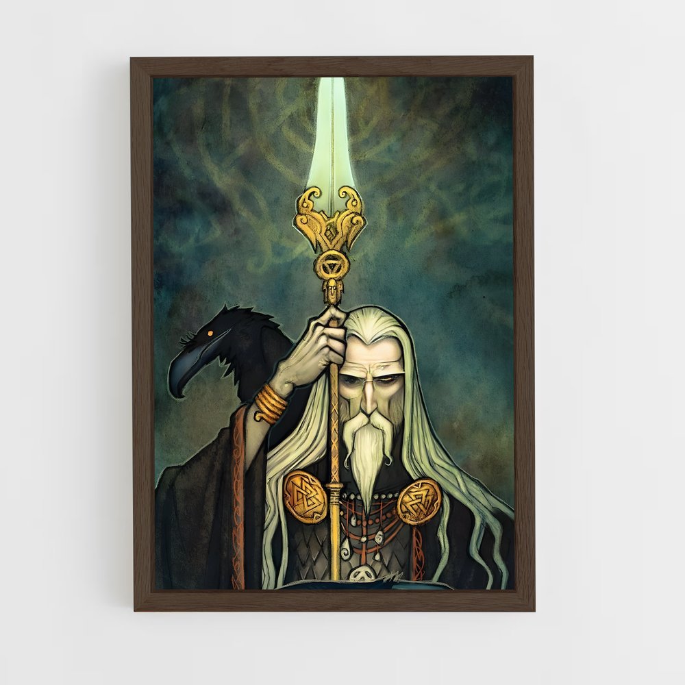 ap-norse mythology-1 cadre Bois foncé