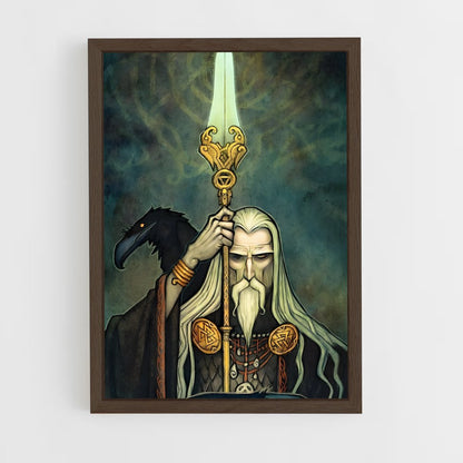 ap-norse mythology-1 cadre Bois foncé