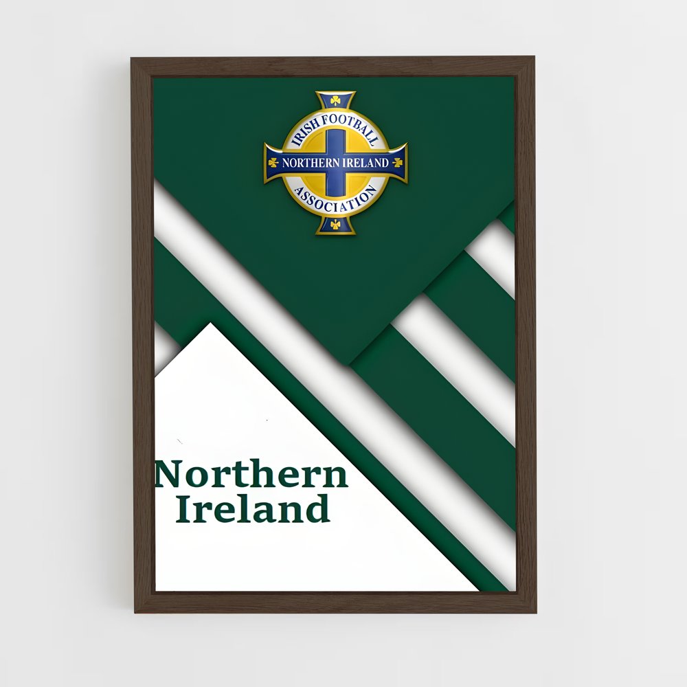 ap-northern ireland national football team-1 cadre Bois foncé