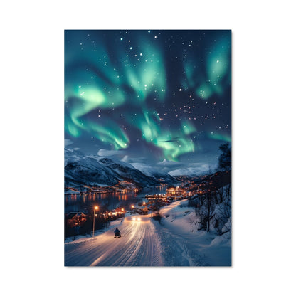 Poster Lumières de Tromsø