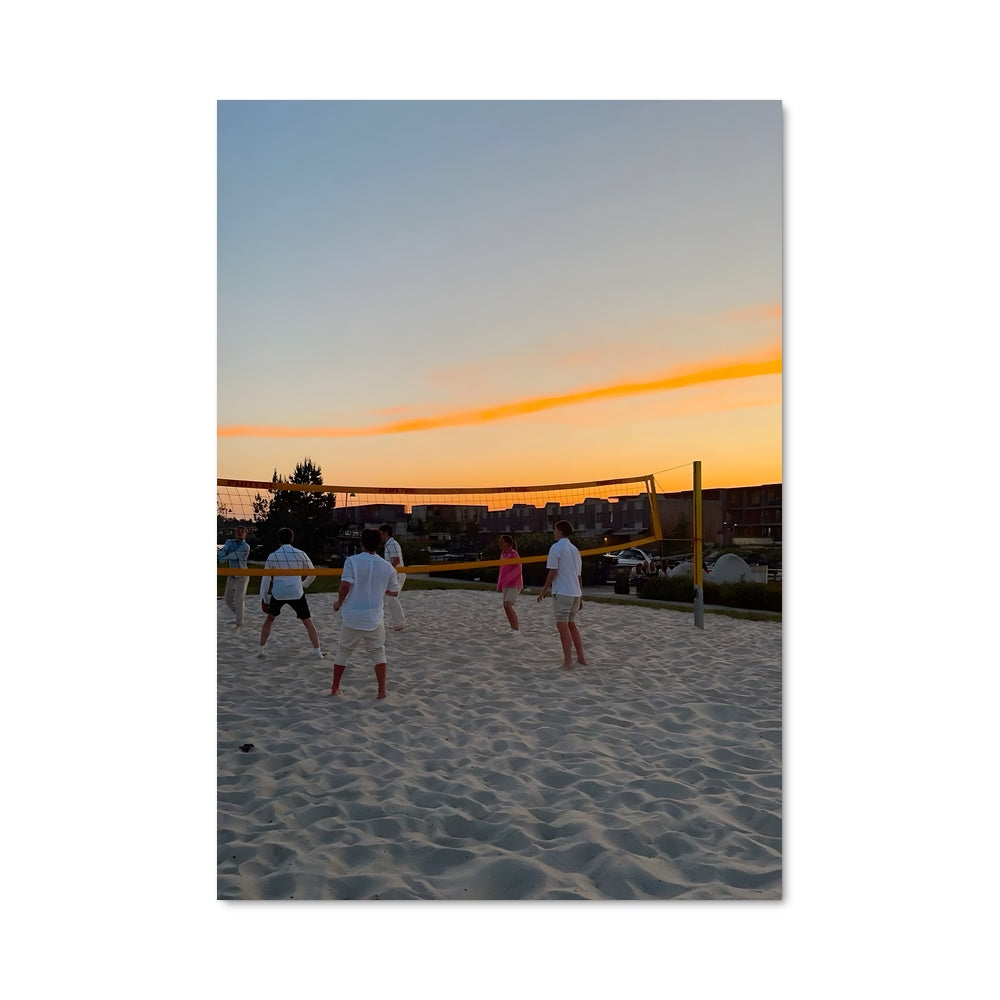 Poster Beach Volleyball Norway