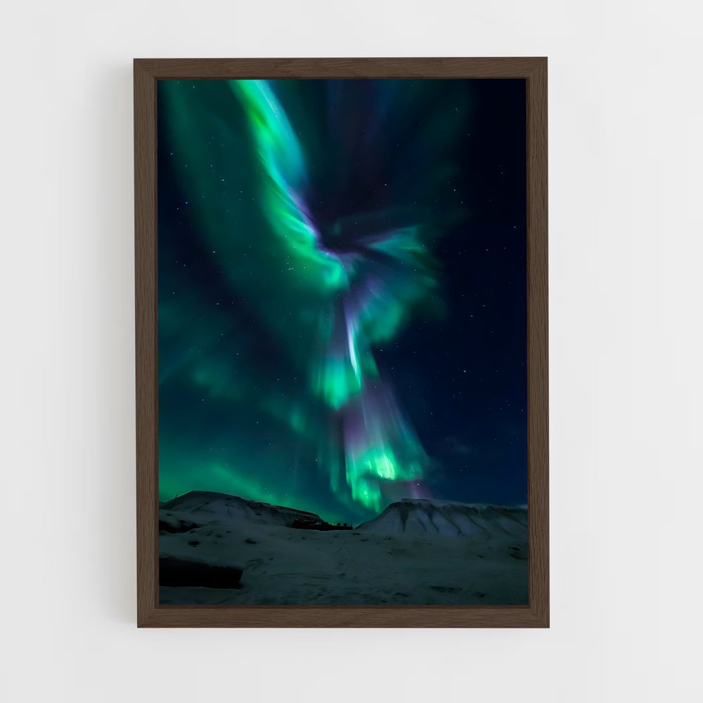 ap-norway aurora-4 cadre Bois foncé