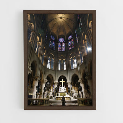 ap-notre dame paris-4 cadre Bois foncé