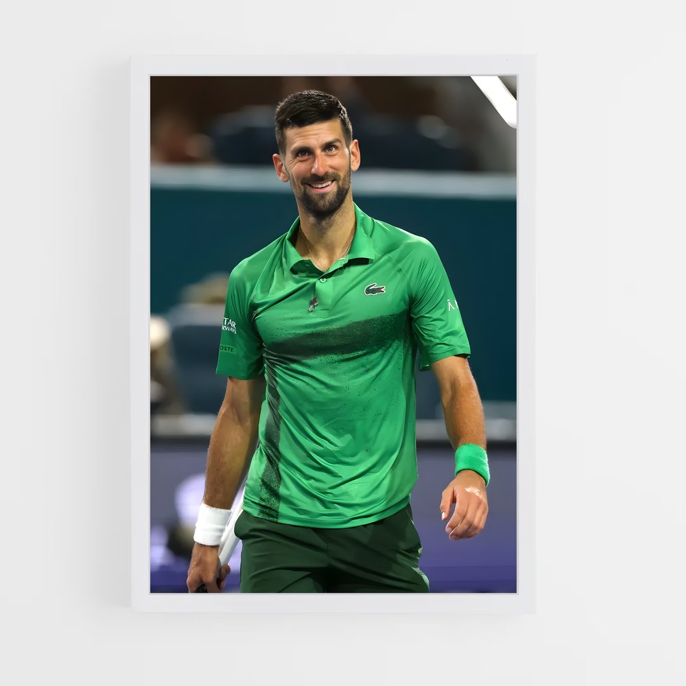 ap-novak djokovic-4 cadre Blanc