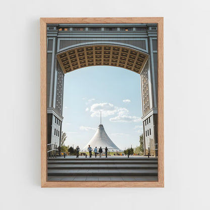 ap-nur sultan-1 cadre Bois clair