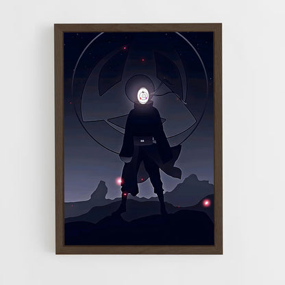 ap-obito uchiha-1 cadre Bois foncé