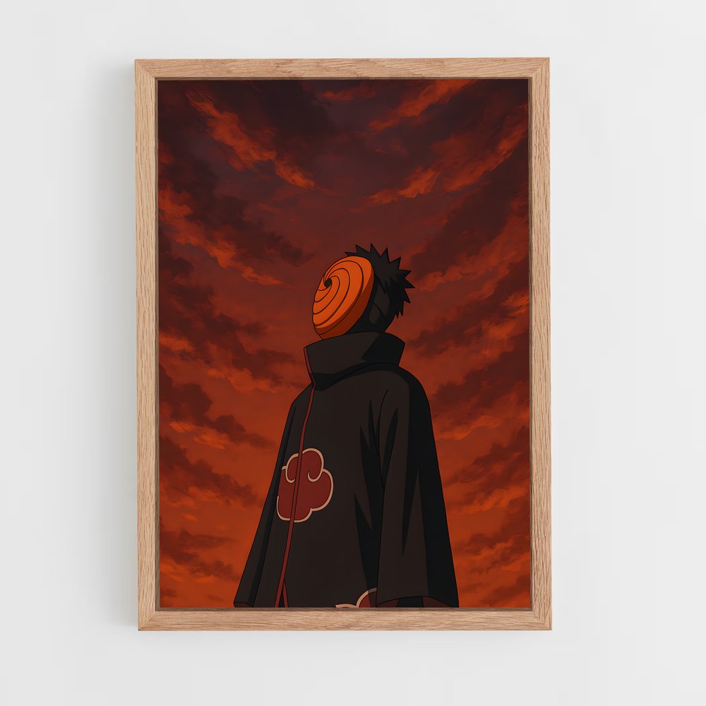 ap-obito uchiha-2 cadre Bois clair
