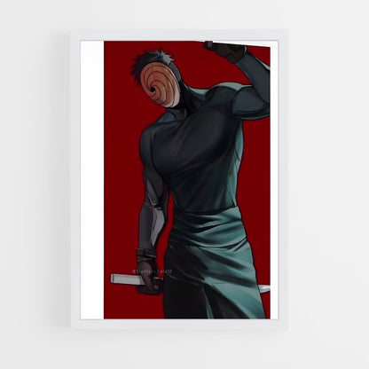 ap-obito uchiha-3 cadre Blanc