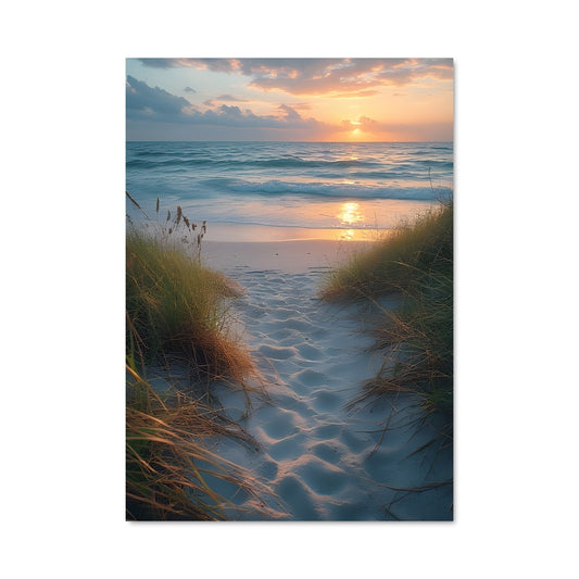 Poster Dunes de Crépuscule