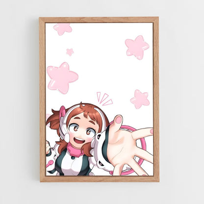 ap-ochaco uraraka-1 cadre Bois clair