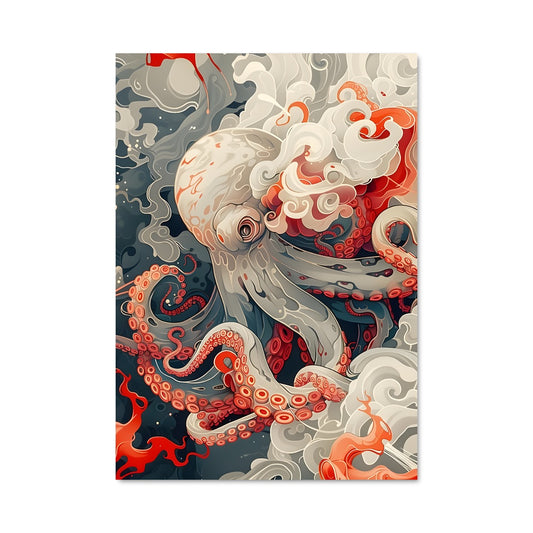 Poster Octopus Dance