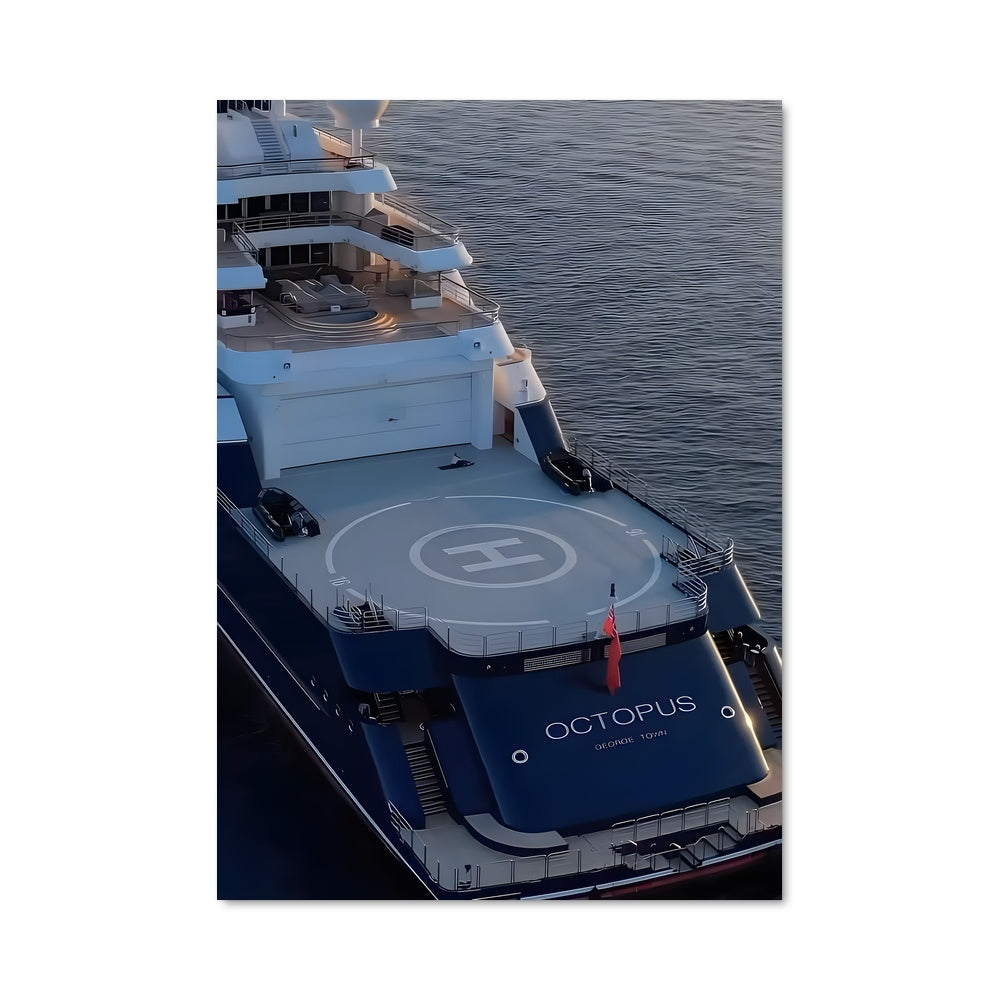 Poster Yacht Évasion