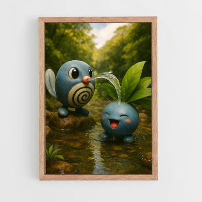 ap-oddish-1 cadre Bois clair