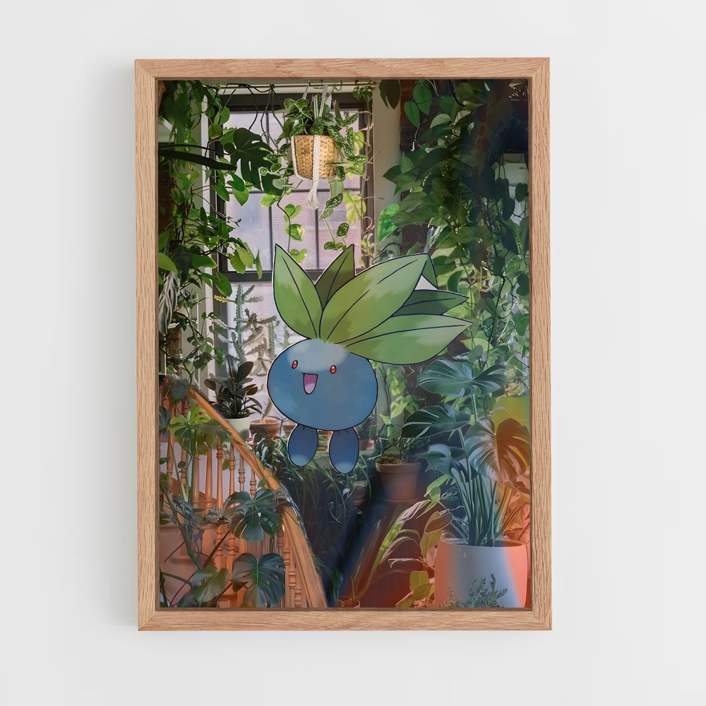 ap-oddish-2 cadre Bois clair
