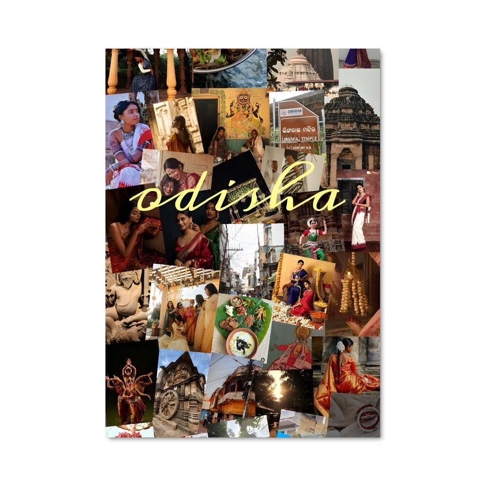 Poster Visages d'Odisha