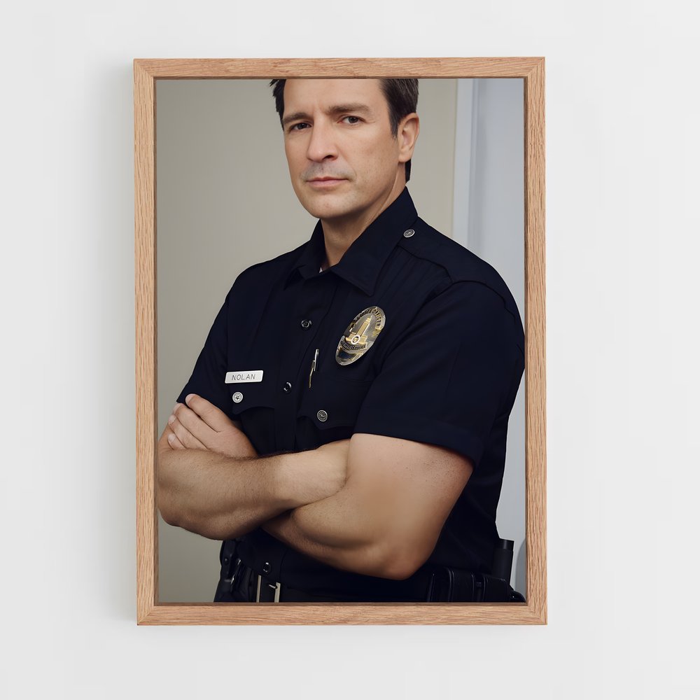ap-officer finlay-1 cadre Bois clair