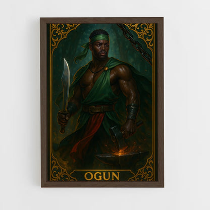 ap-ogun-8 cadre Bois foncé