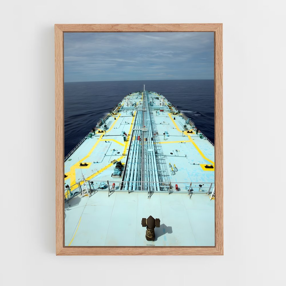 ap-oil tankers-2 cadre Bois clair