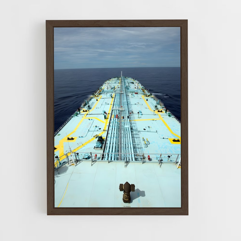 ap-oil tankers-2 cadre Bois foncé