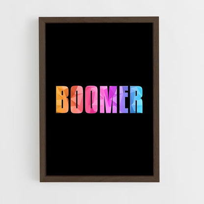 ap-ok boomer-1 cadre Bois foncé