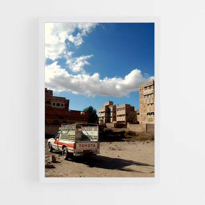 ap-old city sanaa-7 cadre Blanc