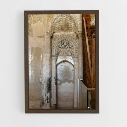 ap-old friday mosque moroni-2 cadre Bois foncé